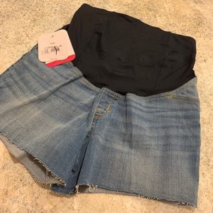 Ingrid & Isabel Target Denim Maternity Shorts